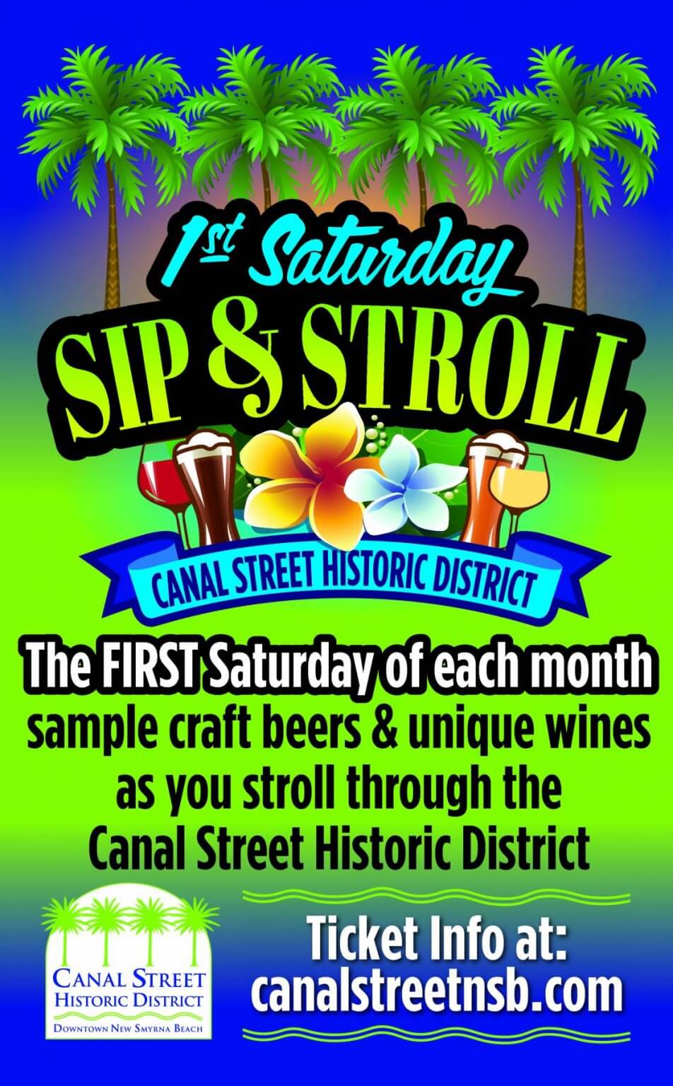 Sip & Stroll Canal Street Historic District